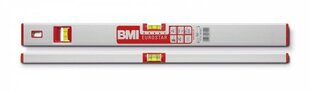 Уровень с магнитами BMI Eurostar (60 см), толщина стенок 1,5 мм цена и информация | Механические инструменты | kaup24.ee