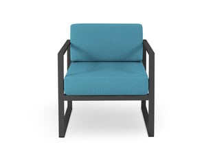 Уличное кресло Calme Jardin Nicea, синее/темно-серое цена и информация | Садовые стулья, кресла, пуфы | kaup24.ee