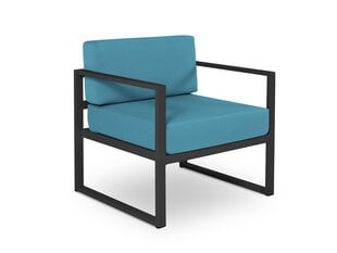 Уличное кресло Calme Jardin Nicea, синее/темно-серое цена и информация | Садовые стулья, кресла, пуфы | kaup24.ee