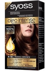 Juuksevärv SYOSS OLEO INTENSE 4-18 Mokka Brown цена и информация | Краска для волос | kaup24.ee