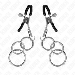 Nibuklambrid Kink O-Ring, must hind ja info | BDSM ja fetish | kaup24.ee