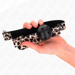 Suupall Kink Leopard Breathable, pruun/must цена и информация | БДСМ и фетиш | kaup24.ee