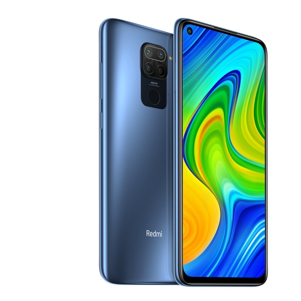 Xiaomi Redmi Note 9, 128 GB, Dual SIM, Grey hind ja info | Telefonid | kaup24.ee