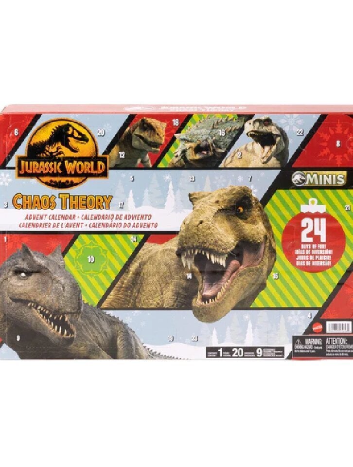 Advendikalender Jurassic World 2024 hind ja info | Jõulukaunistused | kaup24.ee