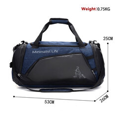 B Blue-40L spordikott Fitness kott kingalahtriga reisikott Veekindel käsipagasi kott ujumiseks Matkalaagrisse 58x26x26cm hind ja info | Arvutikotid | kaup24.ee