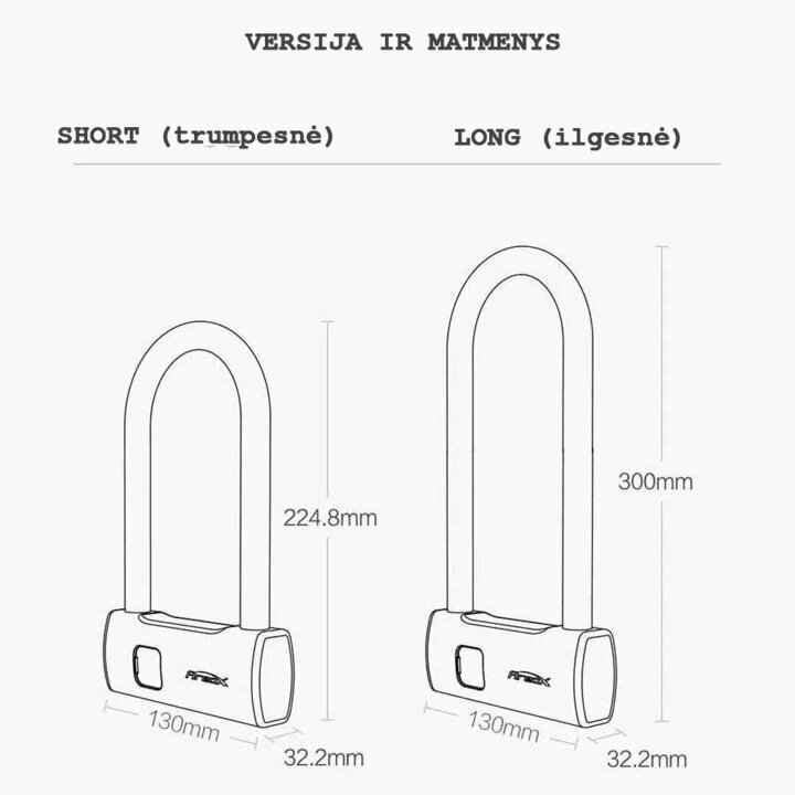 Xiaomi Areox U8 Short nutilukk, lühem versioon hind ja info | Rattalukud | kaup24.ee