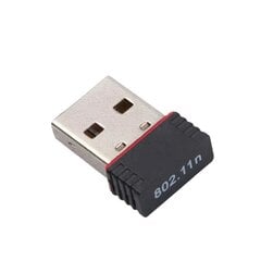 Mini USB Бесправадная сеткавая карта 150M WiFi-прыёмнік RTL8188 Партатыўны перадатчык сеткавай карты 5 шт. цена и информация | USB адапторы для аудиосистем | kaup24.ee