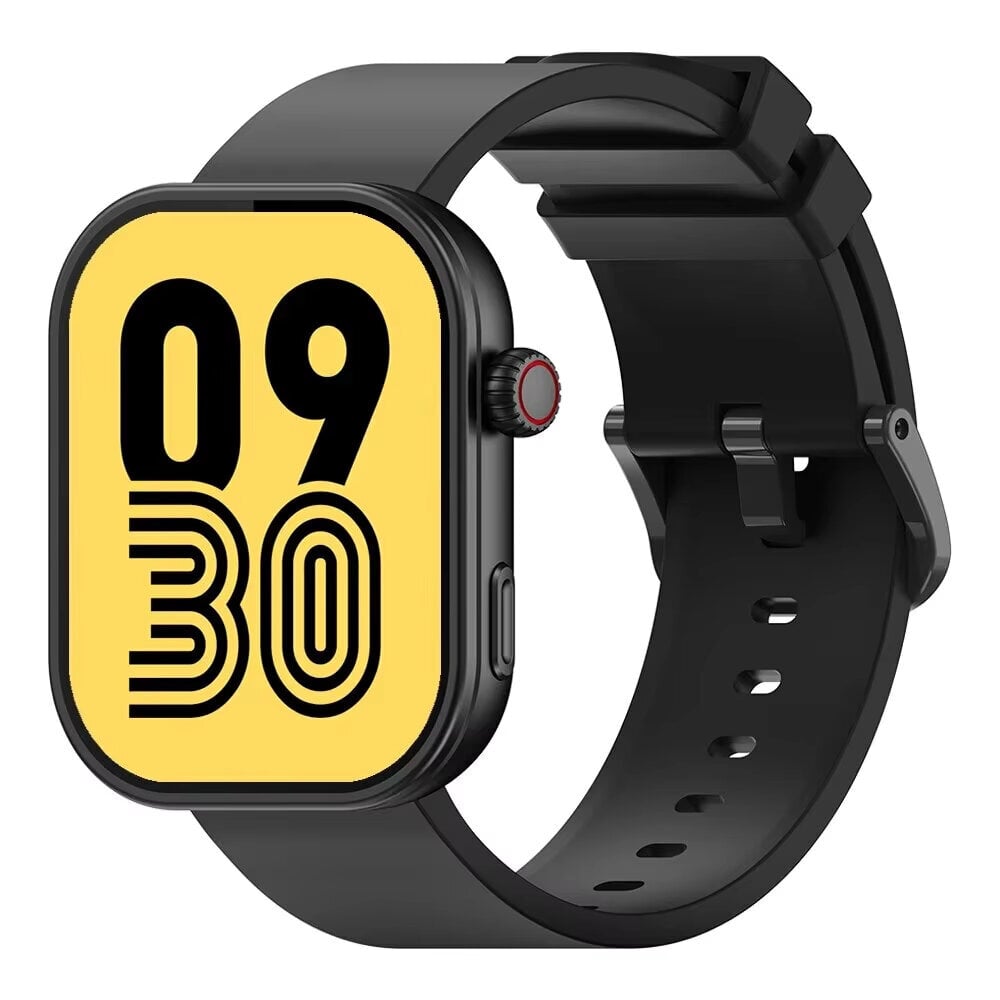 Uus Voice Calling Smartwatch 2,03 '' HD värvi ekraan Tervise ja Fitness jälgimine Smart Watch meestele naistele (must) hind ja info | Nutikellad (smartwatch) | kaup24.ee