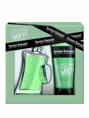 Komplekt Bruno Banani Made for Men meestele: tualettvesi EDT 30 ml + dušigeel 50 ml цена и информация | Мужские духи | kaup24.ee