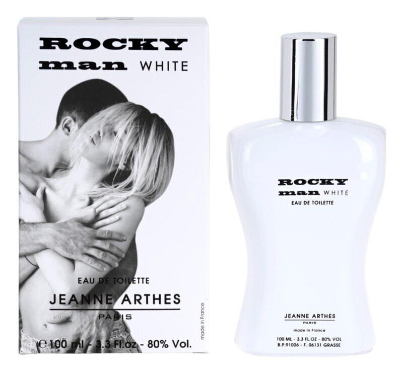 Tualettvesi Jeanne Arthes Rocky Man White EDT meestele 100 ml цена и информация | Meeste parfüümid | kaup24.ee