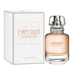 Tualettvesi Givenchy L'Interdit EDT naistele 50 ml цена и информация | Женские духи | kaup24.ee