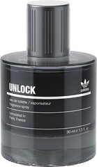 Туалетная вода Adidas Unlock for Him EDT для мужчин 30 мл цена и информация | Мужские духи | kaup24.ee