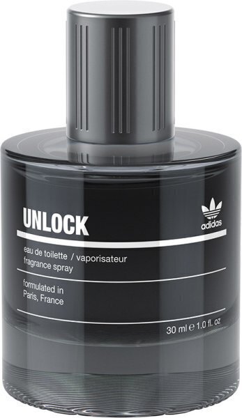 Tualettvesi Adidas Unlock for Him EDT meestele 30 ml цена и информация | Meeste parfüümid | kaup24.ee