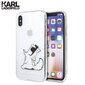 Telefoniümbris iPhone X / Xs , selge, Karl Lagerfeld цена и информация | Telefoni kaaned, ümbrised | kaup24.ee