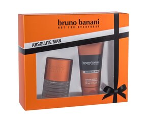 Komplekt Bruno Banani Absolute Man meestele: tualettvesi EDT 30 ml + dušigeel 50 ml hind ja info | Meeste parfüümid | kaup24.ee