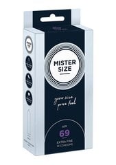 Презервативы Mister Size 69 мм, 10 шт цена и информация | Презервативы | kaup24.ee