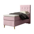 Кровать Selsey Juan 90x200см, розовая