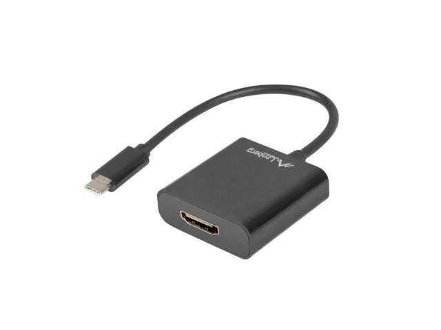 Adapter LANBERG AD-UC-HD-01 цена и информация | USB jagajad, adapterid | kaup24.ee