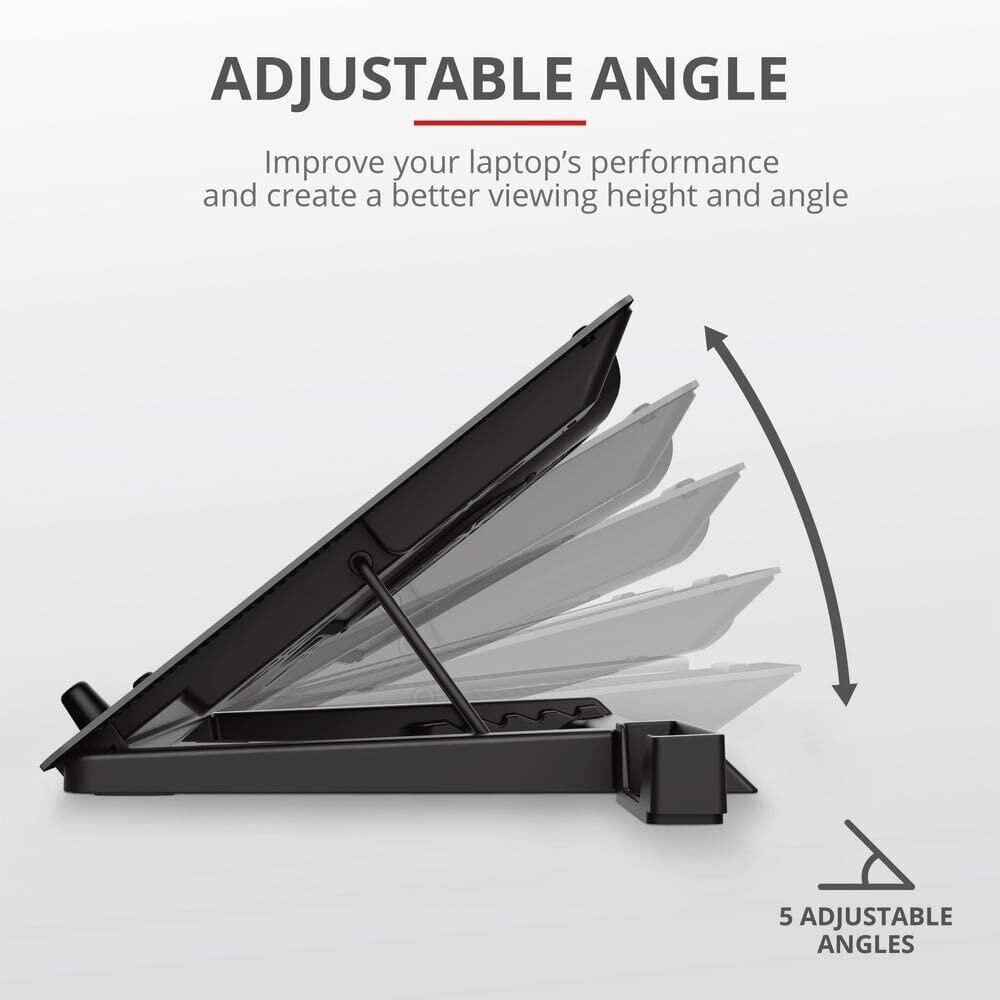 NB ACC COOL STAND GXT1125 QUNO/17" 23581 TRUST hind ja info | Sülearvuti tarvikud | kaup24.ee