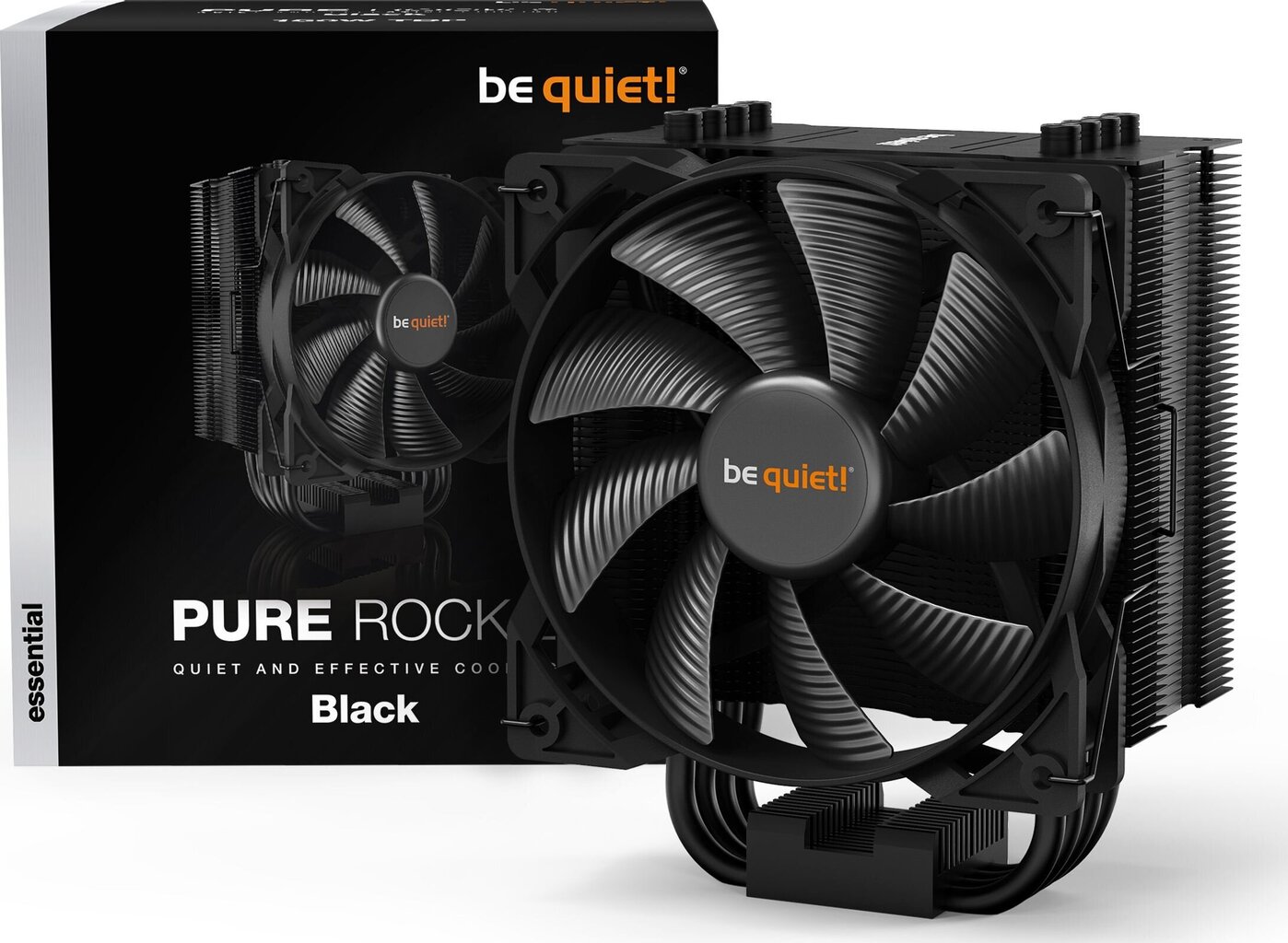 be quiet! Pure Rock 2 Black hind ja info | Protsessori jahutid | kaup24.ee