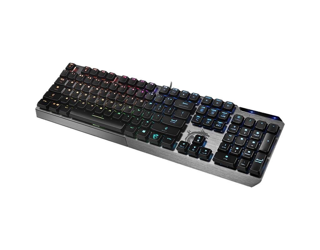 MSI VIGOR GK50 Gaming Keyboard, US Layou цена и информация | Klaviatuurid | kaup24.ee