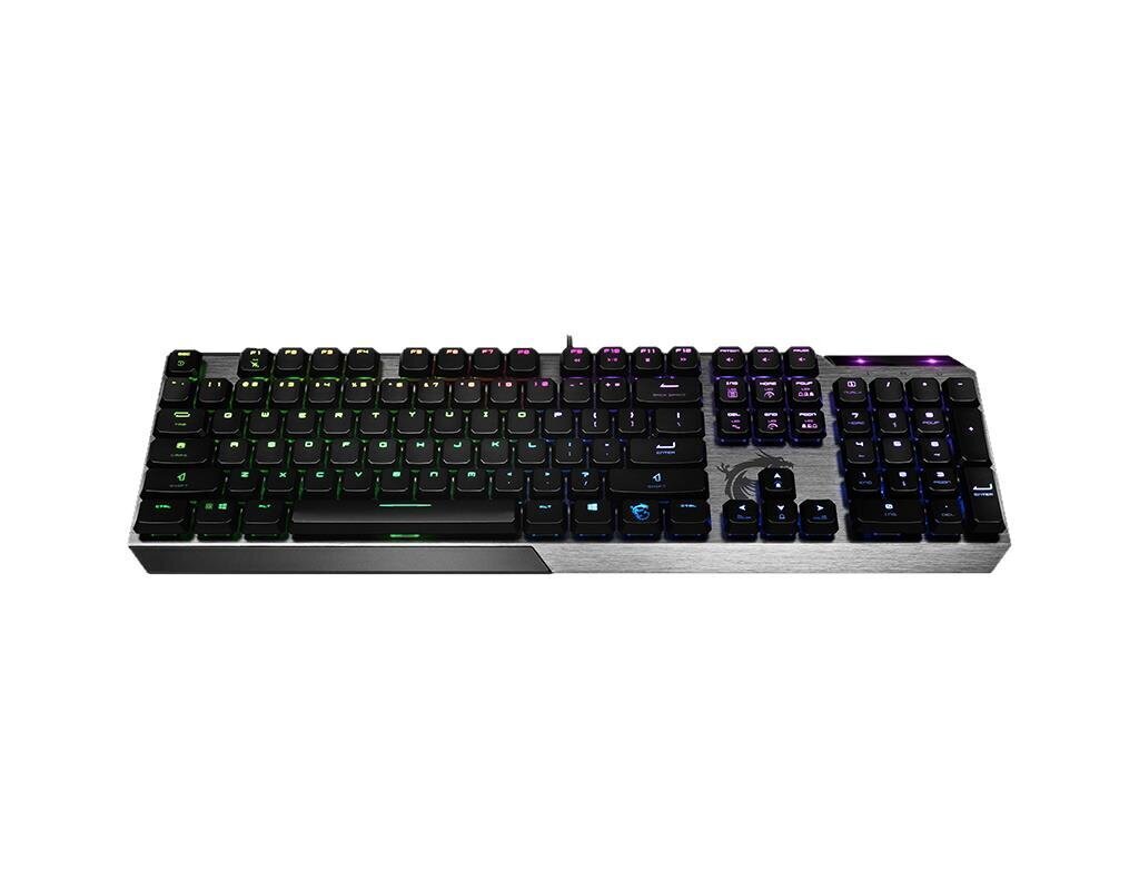 MSI VIGOR GK50 Gaming Keyboard, US Layou hind ja info | Klaviatuurid | kaup24.ee