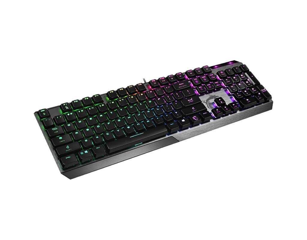 MSI VIGOR GK50 Gaming Keyboard, US Layou цена и информация | Klaviatuurid | kaup24.ee