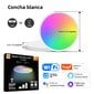 WIFI ümmargune laevalgusti 5-suunaline kaherežiimiline RGB+WW+CW AC220V 24W Smart Life Alexa Google Assistant hämardavate illusioonilampide valge kestaga hind ja info | Ventilaatoriga valgustid | kaup24.ee