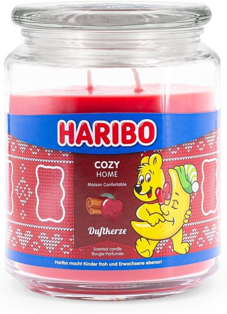 Haribo Cozy Home küünal - 510g - цена и информация | Küünlad, küünlajalad | kaup24.ee