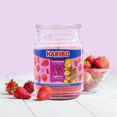 Свеча Haribo Клубничное счастье - 510 г - цена и информация | Подсвечники, свечи | kaup24.ee