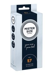 Презервативы Mister Size 57 мм, 10 шт цена и информация | Презервативы | kaup24.ee