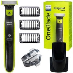 Philips OneBlade habemeajamisaparaat QP2724/10 + Philips OneBlade habemeajamisaparaadi alus QP2 hind ja info | Pardlid | kaup24.ee