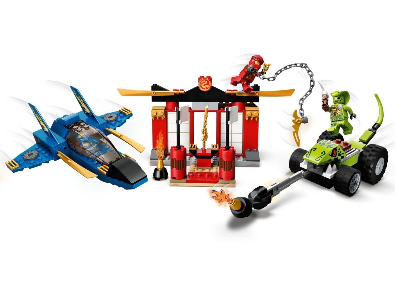 71703 LEGO® NINJAGO Tormihävitaja lahing цена и информация | Klotsid ja konstruktorid | kaup24.ee