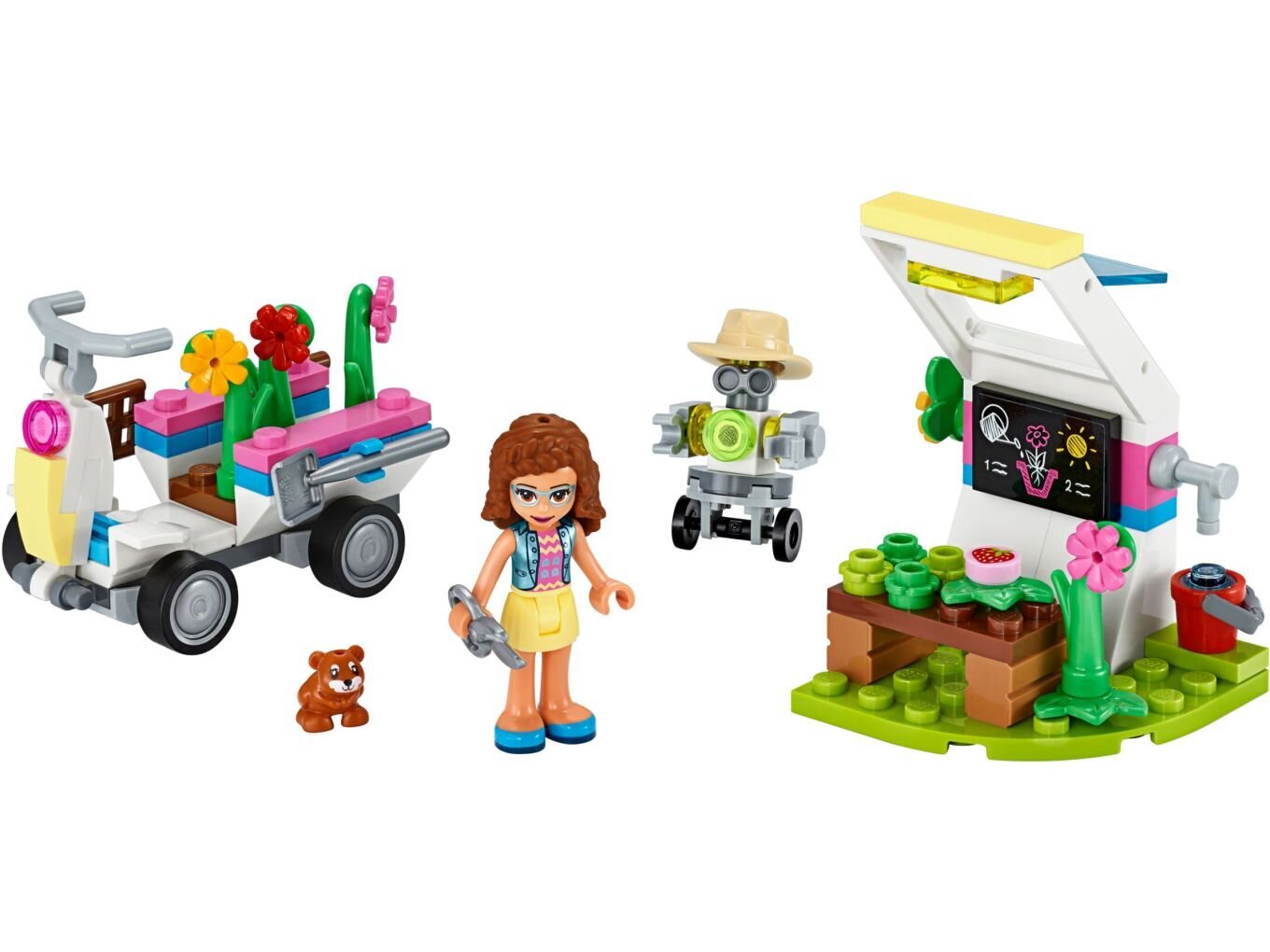 41425 LEGO® Friends Olivia lilleaed hind ja info | Klotsid ja konstruktorid | kaup24.ee