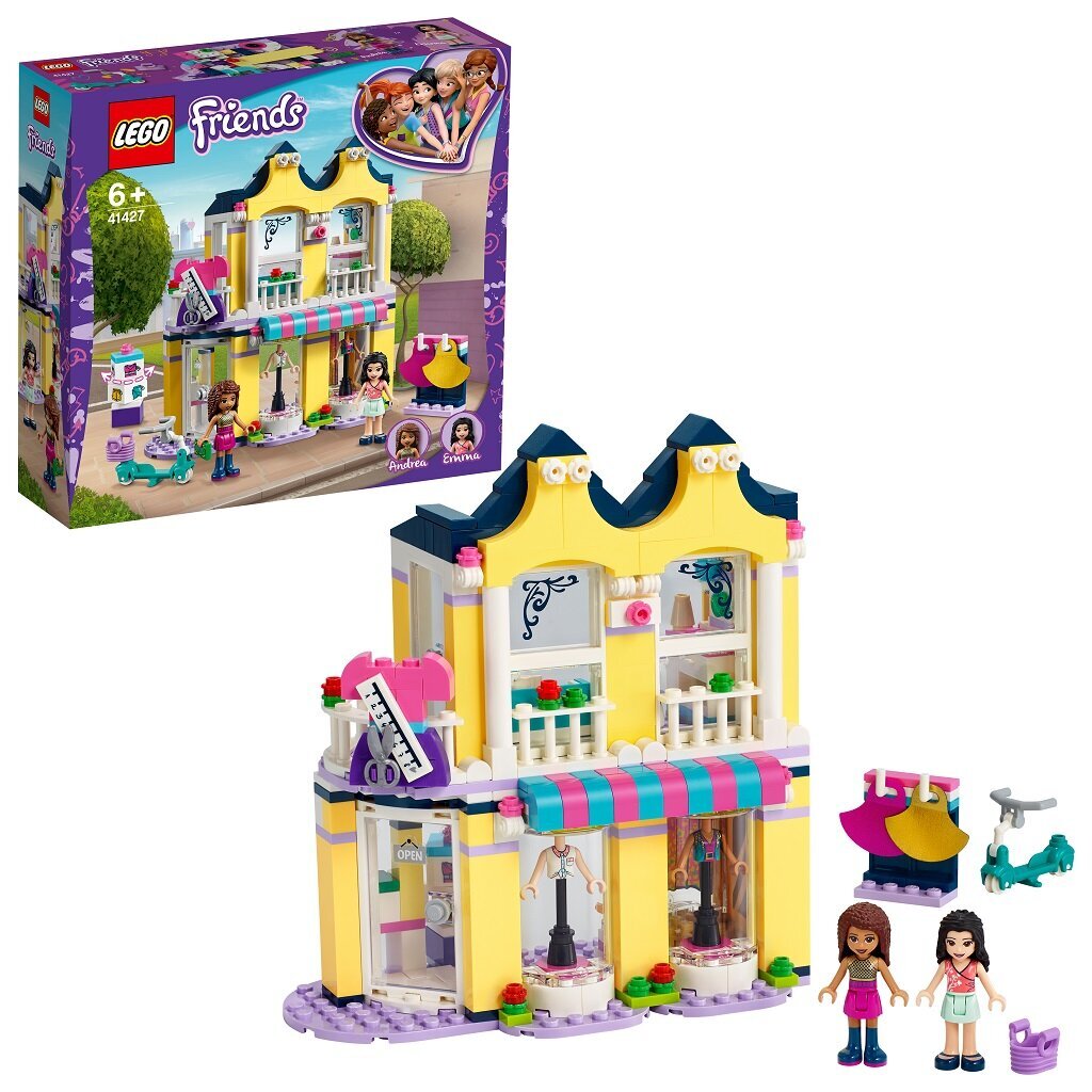 41427 LEGO® Friends Emma rõivapood цена и информация | Klotsid ja konstruktorid | kaup24.ee