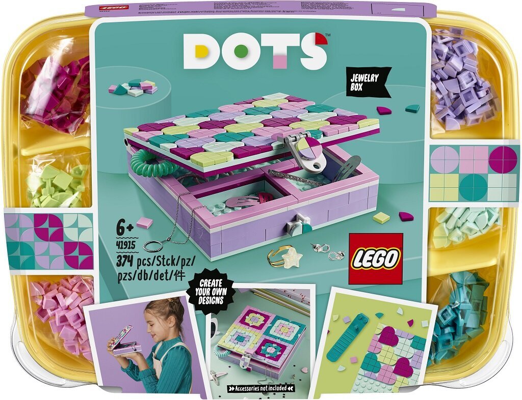 41915 LEGO® DOTS Ehtekarp цена и информация | Arendavad mänguasjad | kaup24.ee