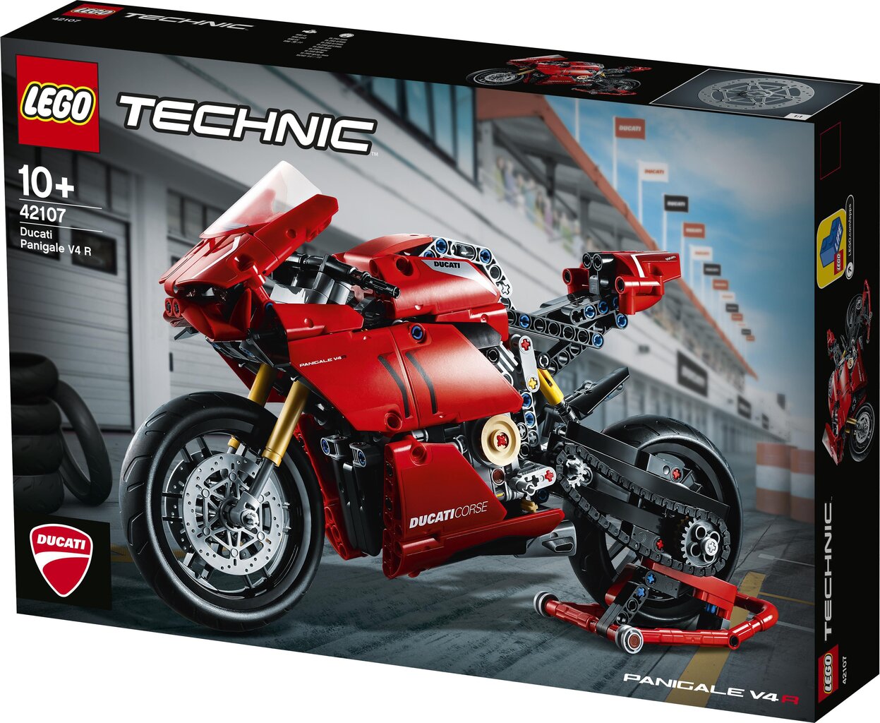 42107 LEGO® Technic Ducati Panigale V4 R hind ja info | Klotsid ja konstruktorid | kaup24.ee