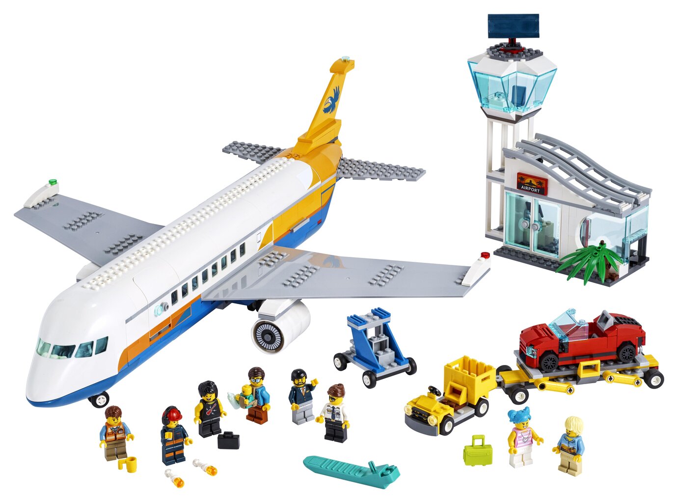 60262 LEGO® City Reisilennuk hind ja info | Klotsid ja konstruktorid | kaup24.ee