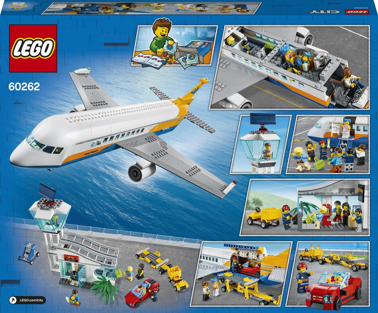 60262 LEGO® City Reisilennuk hind ja info | Klotsid ja konstruktorid | kaup24.ee