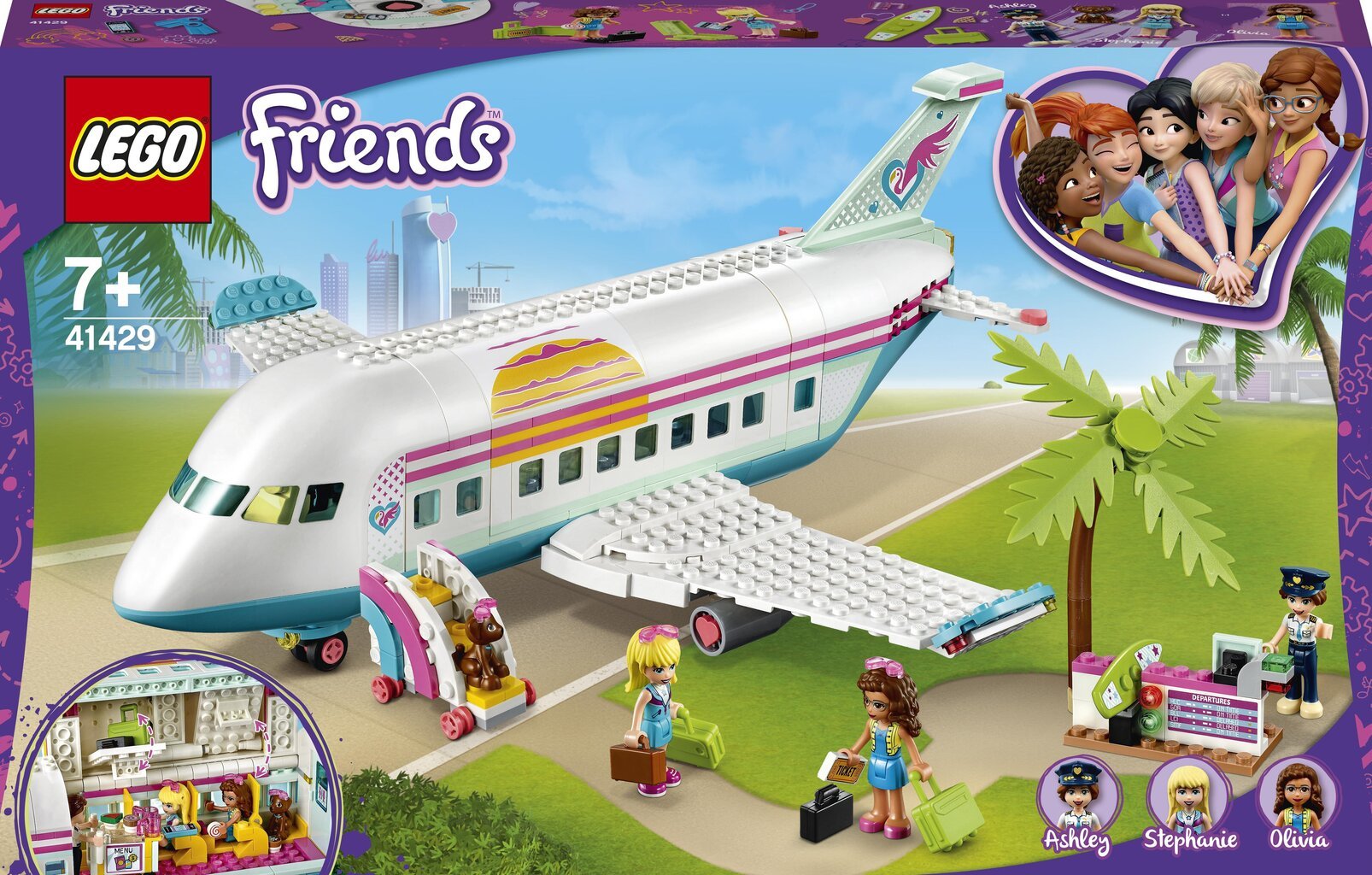 41429 LEGO® Friends Heartlake City lennuk цена и информация | Klotsid ja konstruktorid | kaup24.ee