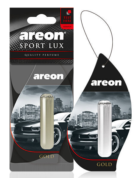 AREON autoparfüüm Liquid Sport Lux Gold, 5ml hind ja info | Autolõhnastajad | kaup24.ee