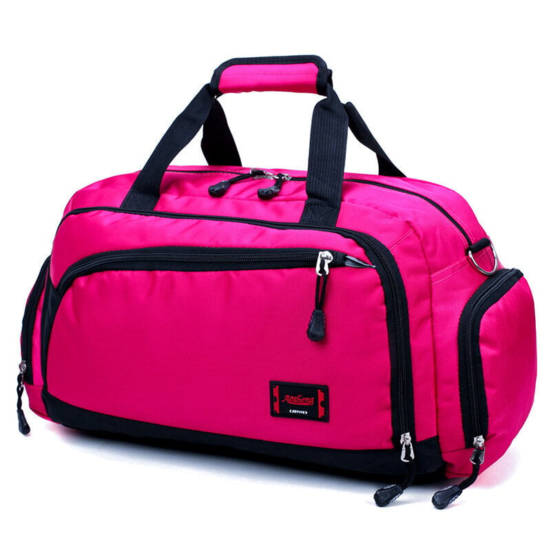 RoseRed-Gym Bags Meeste Sport Fitness Pack Silinder Üks õlg Spordikott Naiste Käekotid Reisikotid Nailonist veekindla käekoti pakett цена и информация | Arvutikotid | kaup24.ee