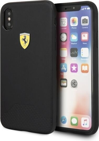 Telefoniümbris iPhone X / Xs, must, Ferrari hind ja info | Telefoni kaaned, ümbrised | kaup24.ee