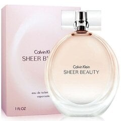 Calvin Klein Sheer Beauty EDT naistele 30 ml hind ja info | Naiste parfüümid | kaup24.ee
