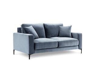 Двухместный бархатный диван Kooko Home Harmony, светло-голубой цена и информация | Диваны | kaup24.ee