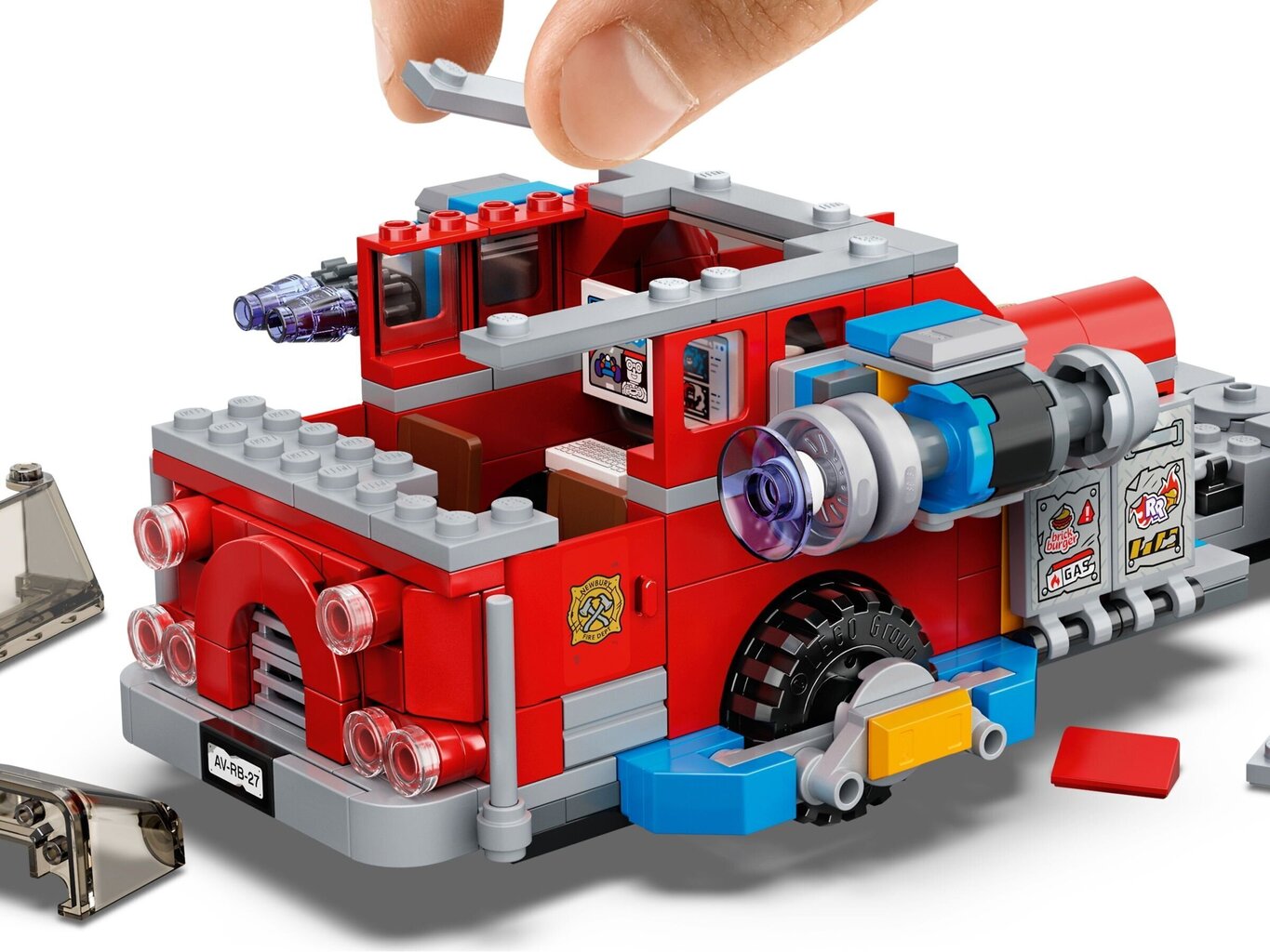 70436 LEGO® Hidden Side Viirastuslik tuletõrjeauto 3000 цена и информация | Klotsid ja konstruktorid | kaup24.ee
