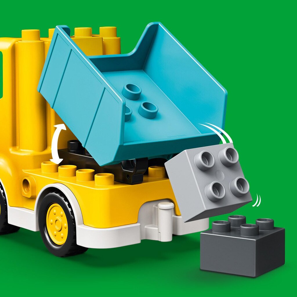 10931 LEGO® DUPLO Veoauto ja roomikekskavaator цена и информация | Klotsid ja konstruktorid | kaup24.ee