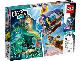 70433 LEGO® Hidden Side J.B. allveelaev hind ja info | Klotsid ja konstruktorid | kaup24.ee