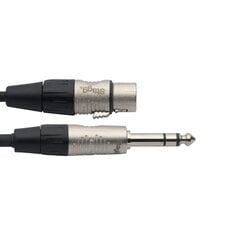 Stagg REAN XLR/f - stereo JACK 6.3, 6м цена и информация | Кабели и провода | kaup24.ee