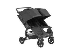 Kaksikute jalutuskäru Baby Jogger Citi Mini GT2, Slate hind ja info | Vankrid, jalutuskärud | kaup24.ee